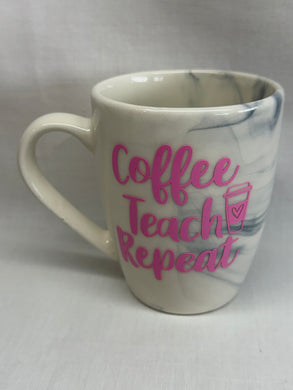 Coffee teach repeat - Marble