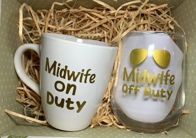 Midwife on & off duty