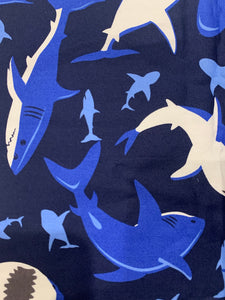 7 - 12  - Dark blue shark