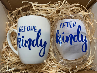 Kindy Mug & Glass gift box.