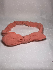 Cotton headband - Apricot